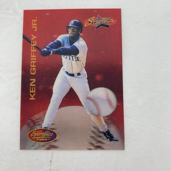 Ken Griffey Jr Hologram Card And All Star Wheaties Baseball - Picture 7 of 8